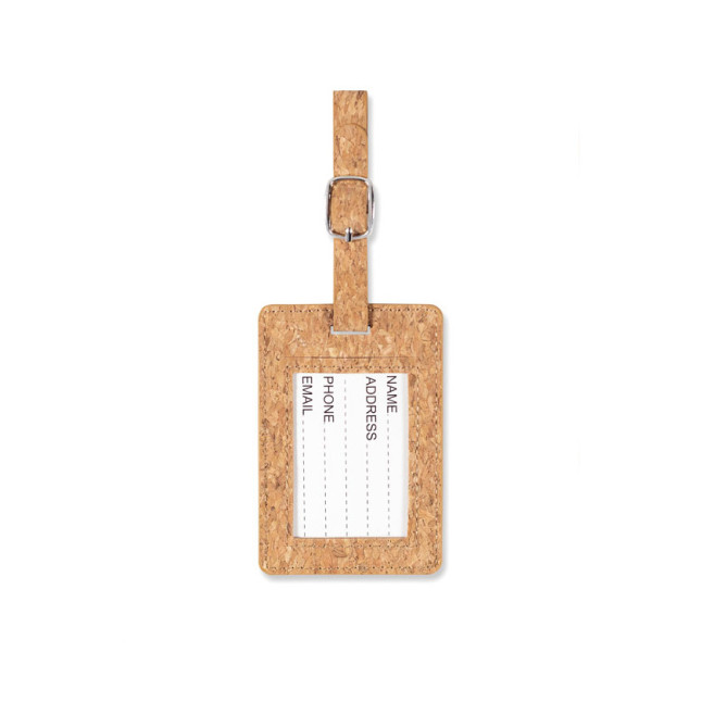 Korkowa przywieszka do bagażu COCO