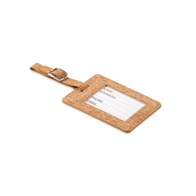Korkowa przywieszka do bagażu COCO