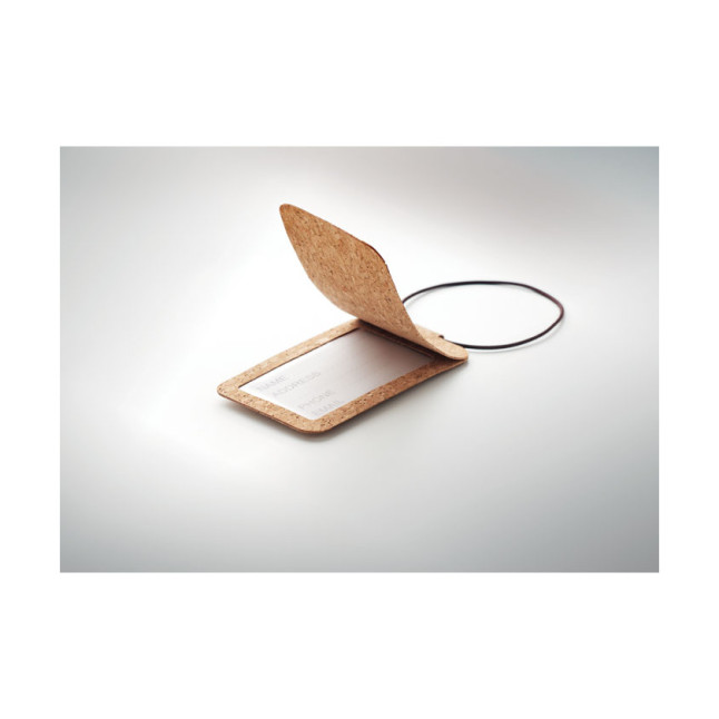 Korkowa przywieszka do bagażu OVALIS