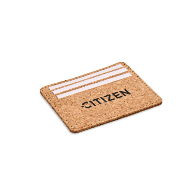 Korkowe etui na karty z RFID WALLK