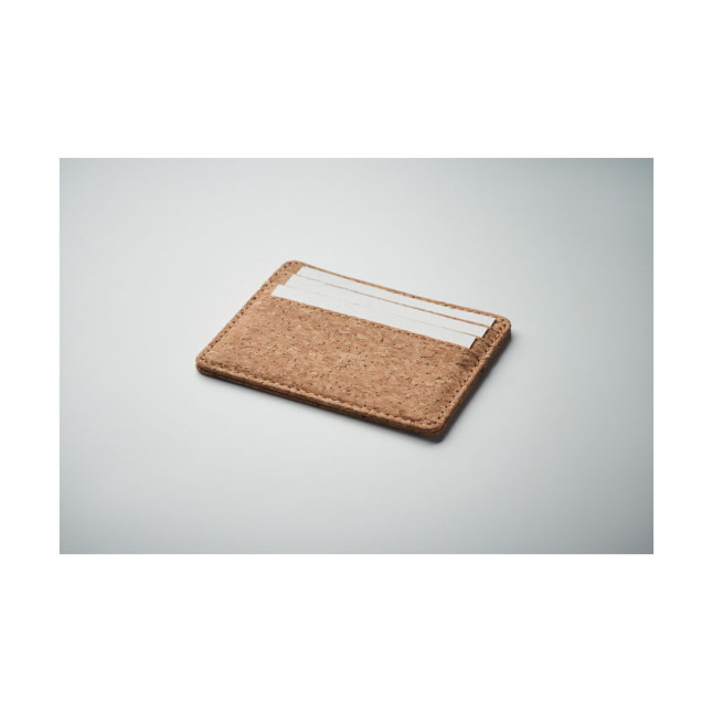 Korkowe etui na karty z RFID WALLK