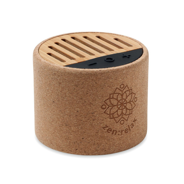Korkowy głośnik bezprzewodowy ROUND +