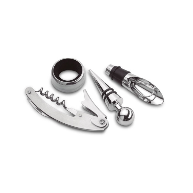 Kpl 4 akcesoriów do wina WINORY