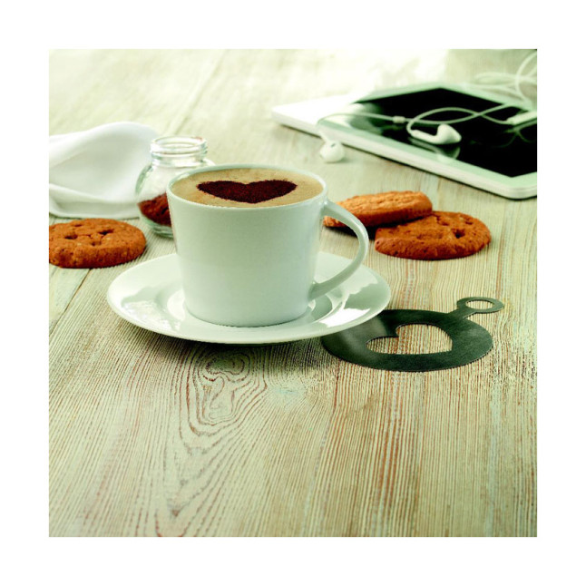 Kubek cappuccino i talerzykiem PARIS