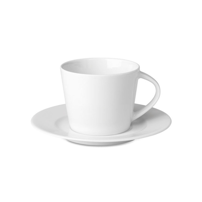 Kubek cappuccino i talerzykiem PARIS