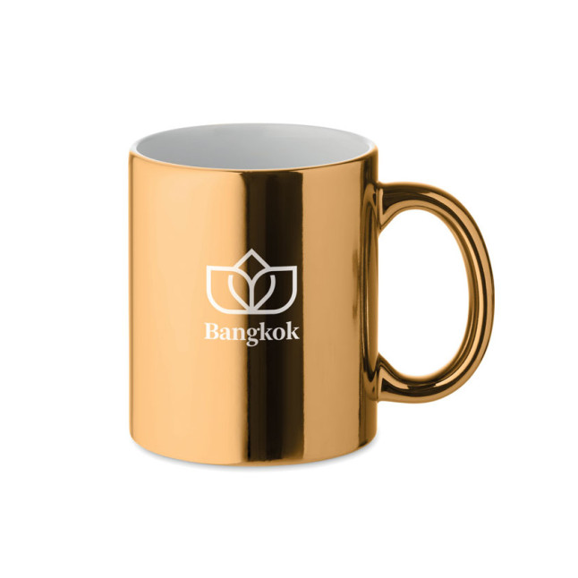 Kubek ceramiczny metaliczny HOLLY