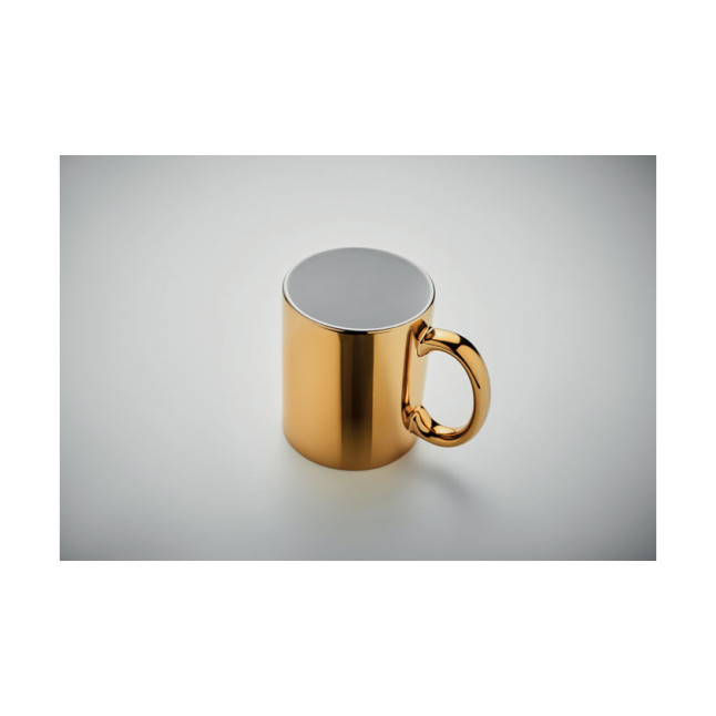 Kubek ceramiczny metaliczny HOLLY