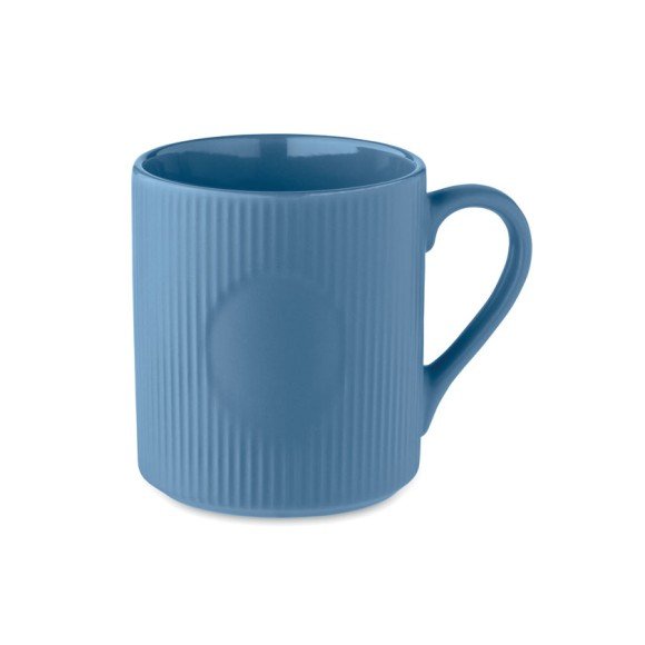 Kubek ceramiczny w prążki 340 m RIBMUG Kubek ceramiczny w prążki 340 m RIBMUG