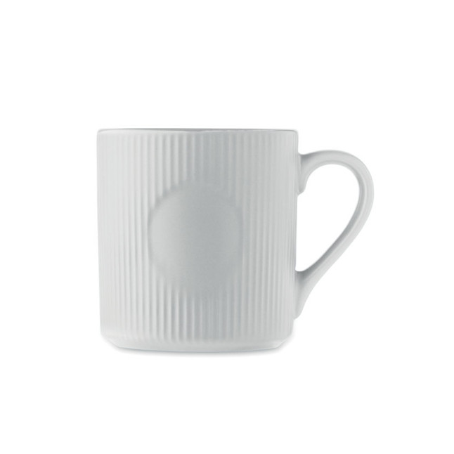 Kubek ceramiczny w prążki 340 m RIBMUG