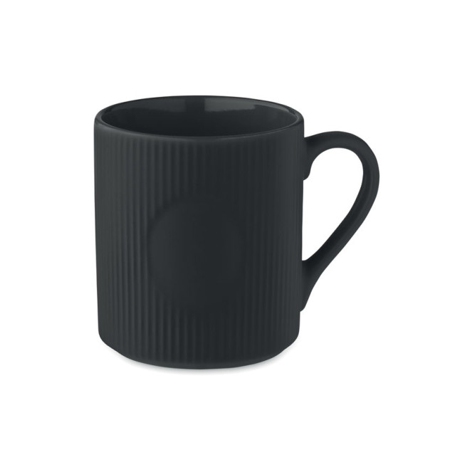 Kubek ceramiczny w prążki 340 m RIBMUG