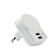 Ładowarka Euro USB (2xA) 12W EURO USB CHARGER 2XA