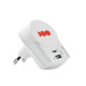 Ładowarka Euro USB (AC) 27W EURO USB CHARGER A/C