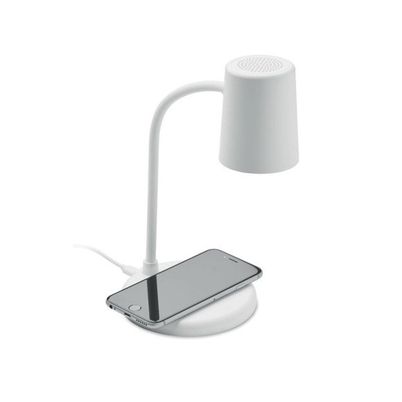 Lampa z ładowarką i głośnikiem SPOT