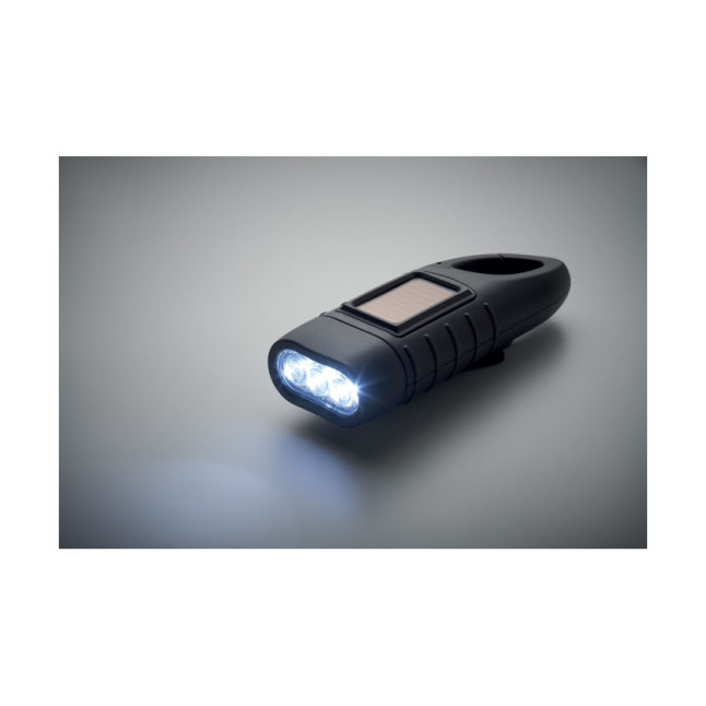 Latarka solarna z korbą dynamo SLUZ