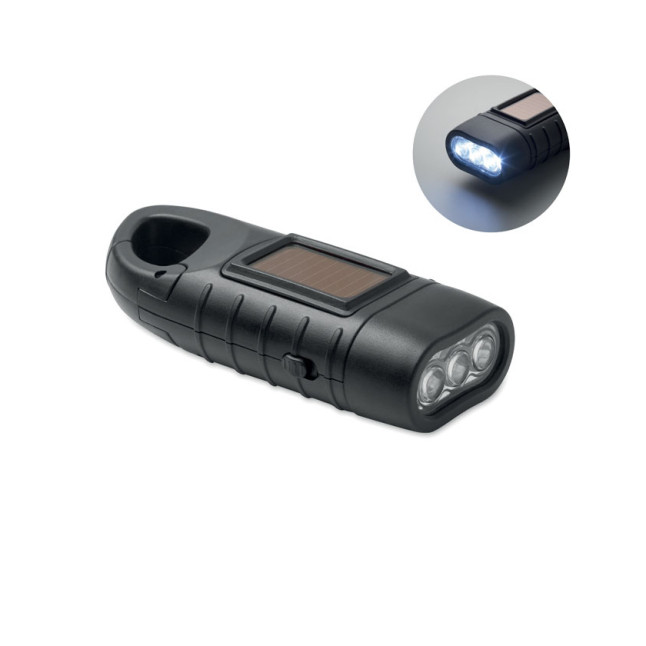 Latarka solarna z korbą dynamo SLUZ