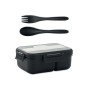 Lunch box ze sztućcami z PP MAKAN