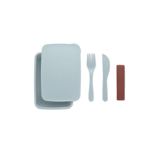 Lunchbox ze sztućcami SUNDAY