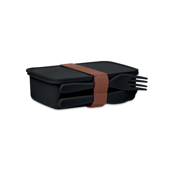 Lunchbox ze sztućcami SUNDAY Lunchbox ze sztućcami SUNDAY