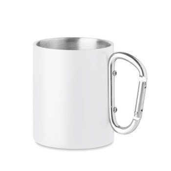 Metalowy dwuścienny kubek300ml TRUMBA Metalowy dwuścienny kubek300ml TRUMBA