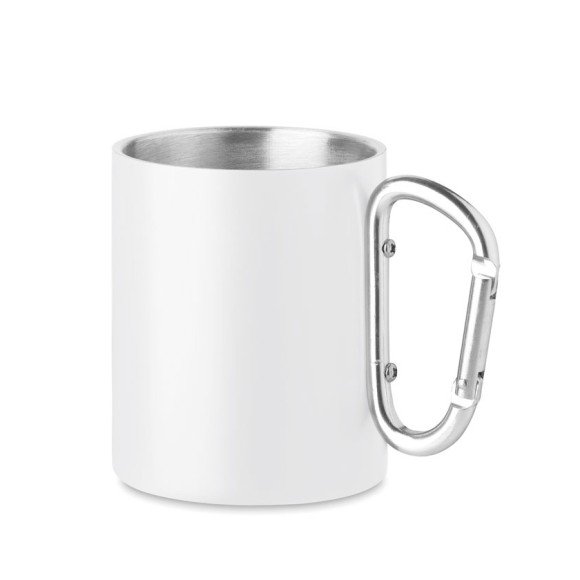 Metalowy dwuścienny kubek300ml TRUMBA Metalowy dwuścienny kubek300ml TRUMBA