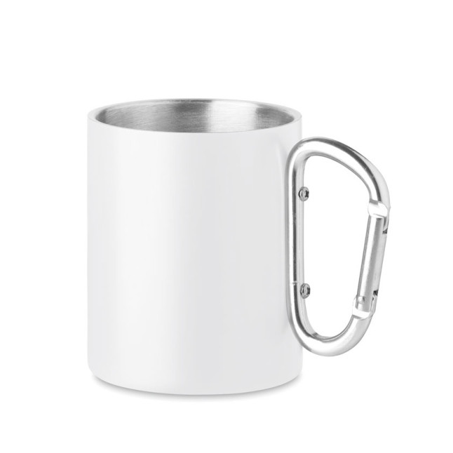 Metalowy dwuścienny kubek300ml TRUMBA