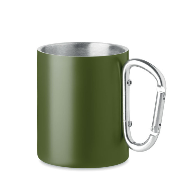 Metalowy dwuścienny kubek300ml TRUMBA