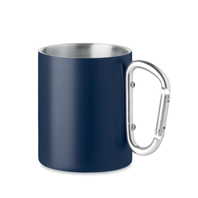 Metalowy dwuścienny kubek300ml TRUMBA