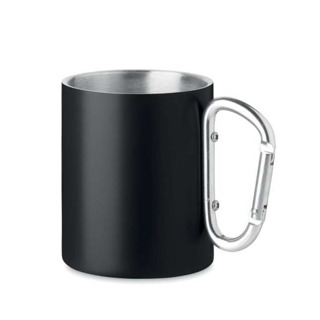 Metalowy dwuścienny kubek300ml TRUMBA