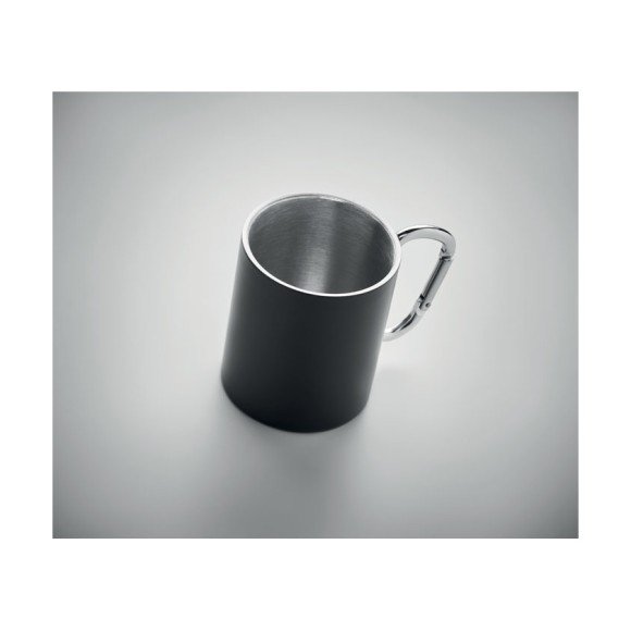 Metalowy dwuścienny kubek300ml TRUMBA Metalowy dwuścienny kubek300ml TRUMBA