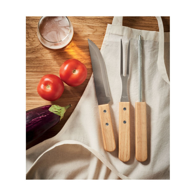 Narzędzia do grilla ze stali ni TOOLDERA