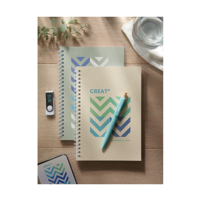 Notatnik A5 z kartonu z recykli RECARNOTE