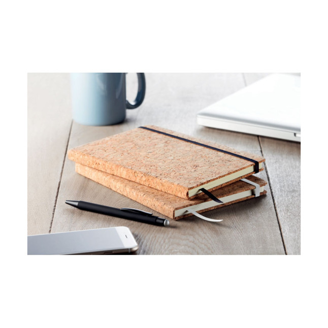 Notatnik A5 z  korkową okładką SUBER