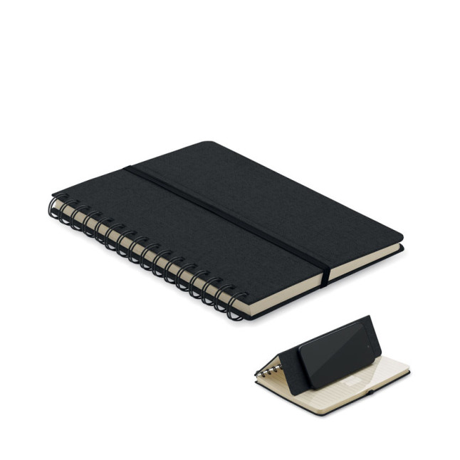 Notatnik A5 z podstawką na tele STRATA