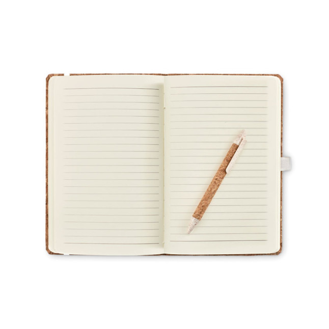 Notatnik korkowy A5 i długopis SUBER SET
