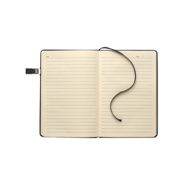 Notebook A5 z portem USB USBNOTE