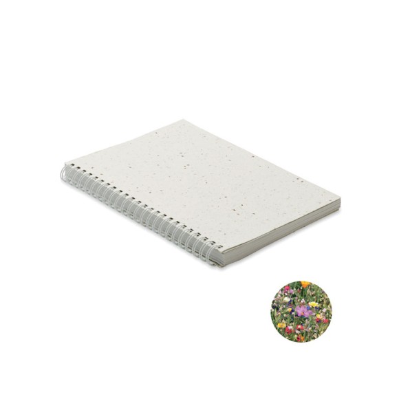 Notes A5 z papieru siewnego SEED RING Notes A5 z papieru siewnego SEED RING