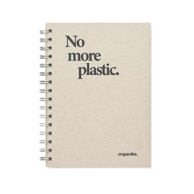 NotesA5 kratkę, papier z trawy GRASS BOOK