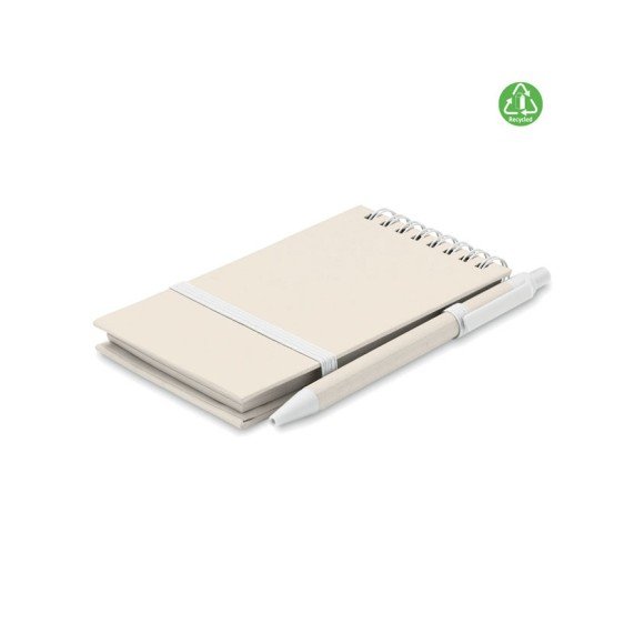 Notesy A6 z kartonu po mleku MITO SET Notesy A6 z kartonu po mleku MITO SET