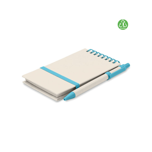 Notesy A6 z kartonu po mleku MITO SET