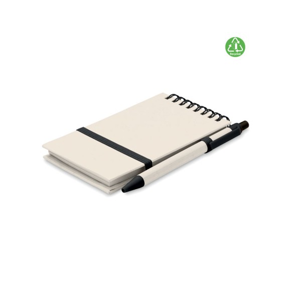 Notesy A6 z kartonu po mleku MITO SET Notesy A6 z kartonu po mleku MITO SET