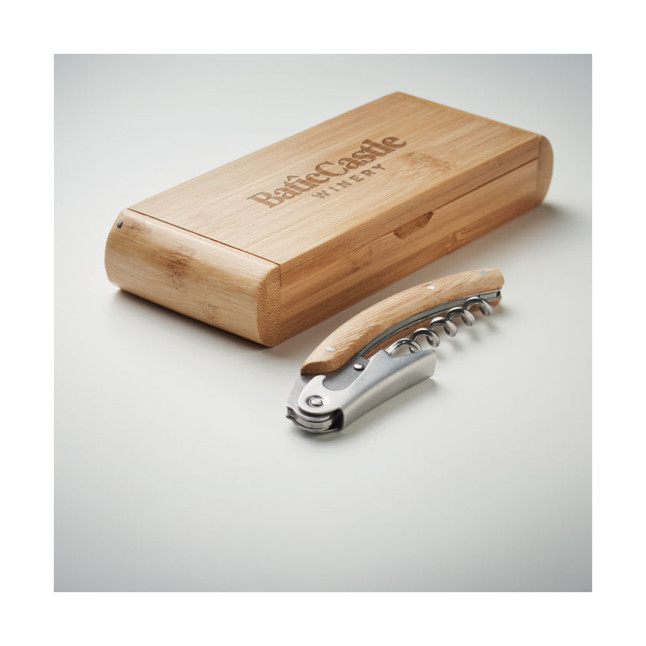 Nóż kelnerski z bambusem SONO