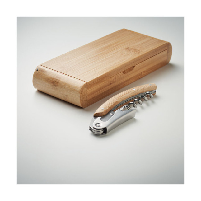 Nóż kelnerski z bambusem SONO