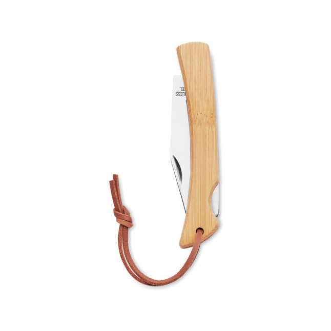 Nóż składany z bambusa MANSAN