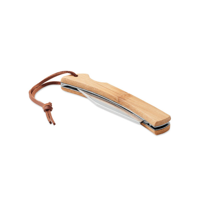 Nóż składany z bambusa MANSAN