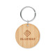 Okrągły bambusowy brelok ROUNDBOO