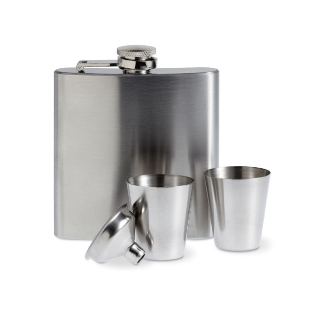 Piersiówka. SLIMMY FLASK SET