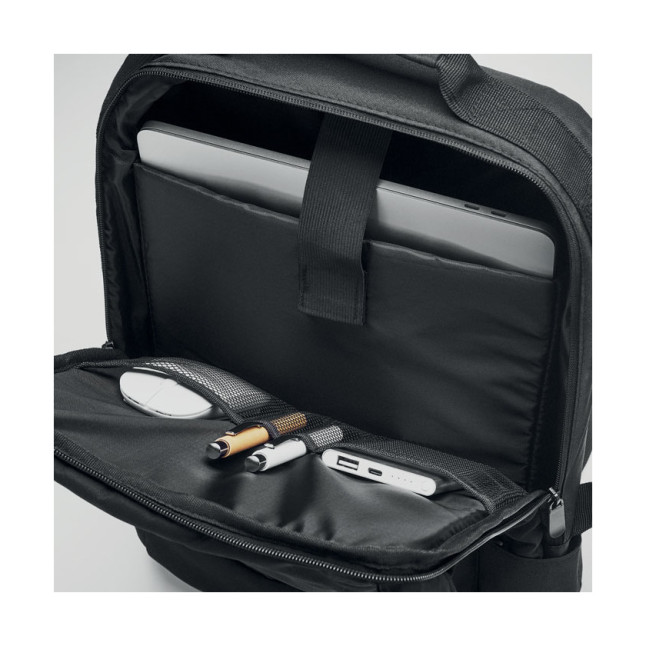 Plecak na komputer z 300D RPET SINGAPORE