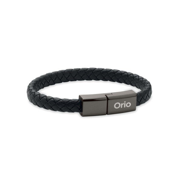 Pleciona bransoletka z USB-C FAULETI CHARGE