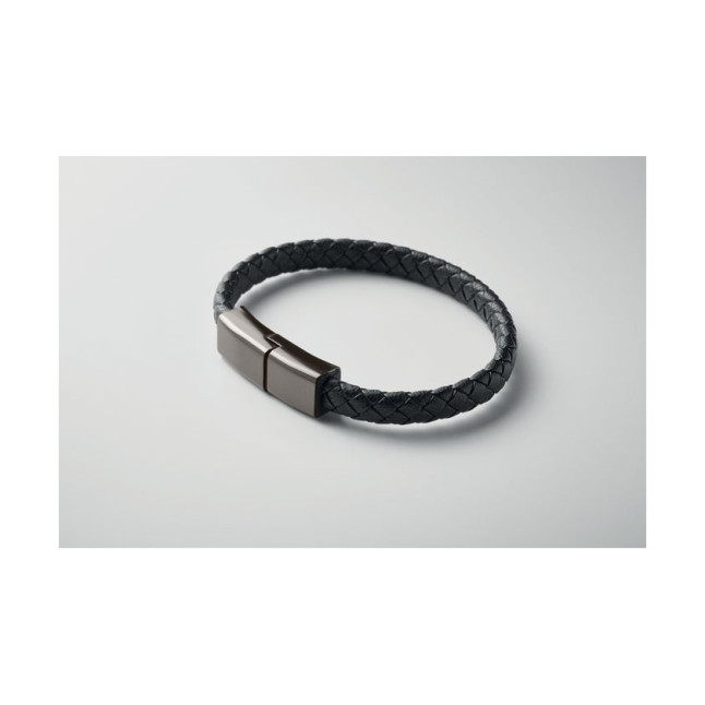 Pleciona bransoletka z USB-C FAULETI CHARGE