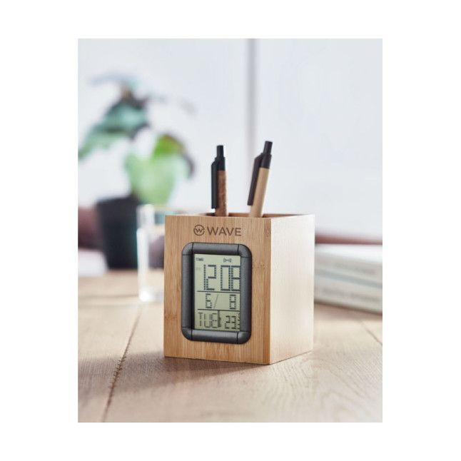 Pojemnik na długopisy i zegar MANILA